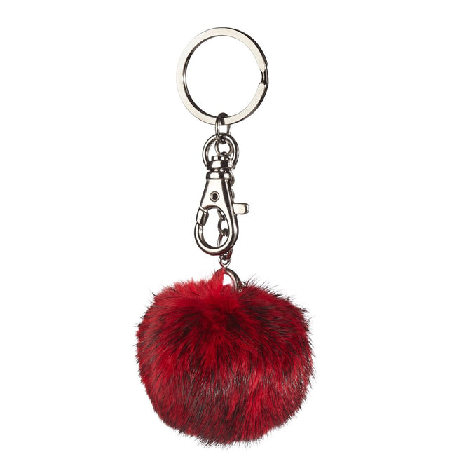Pompon Schlüsselanhänger | Nerz