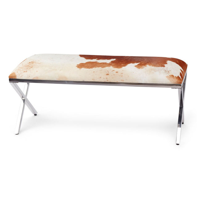 Kuhfell Bank Premium | Brasilien | 110x42x45 cm