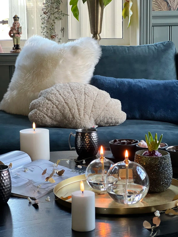 Fellkissen für Wohnzimmer