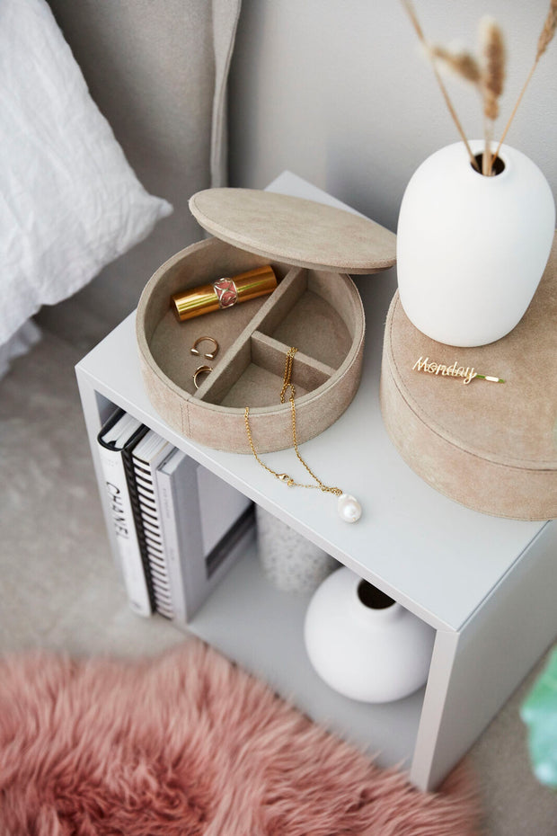 Schachteln aus Wildleder