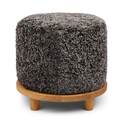 Simon Pouf | Kurzhaar | Neuseeland | D46x52 cm Cappuccino