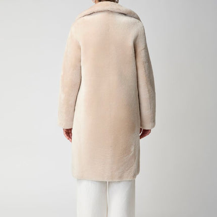 Ivy Mantel | Doubleface Beige