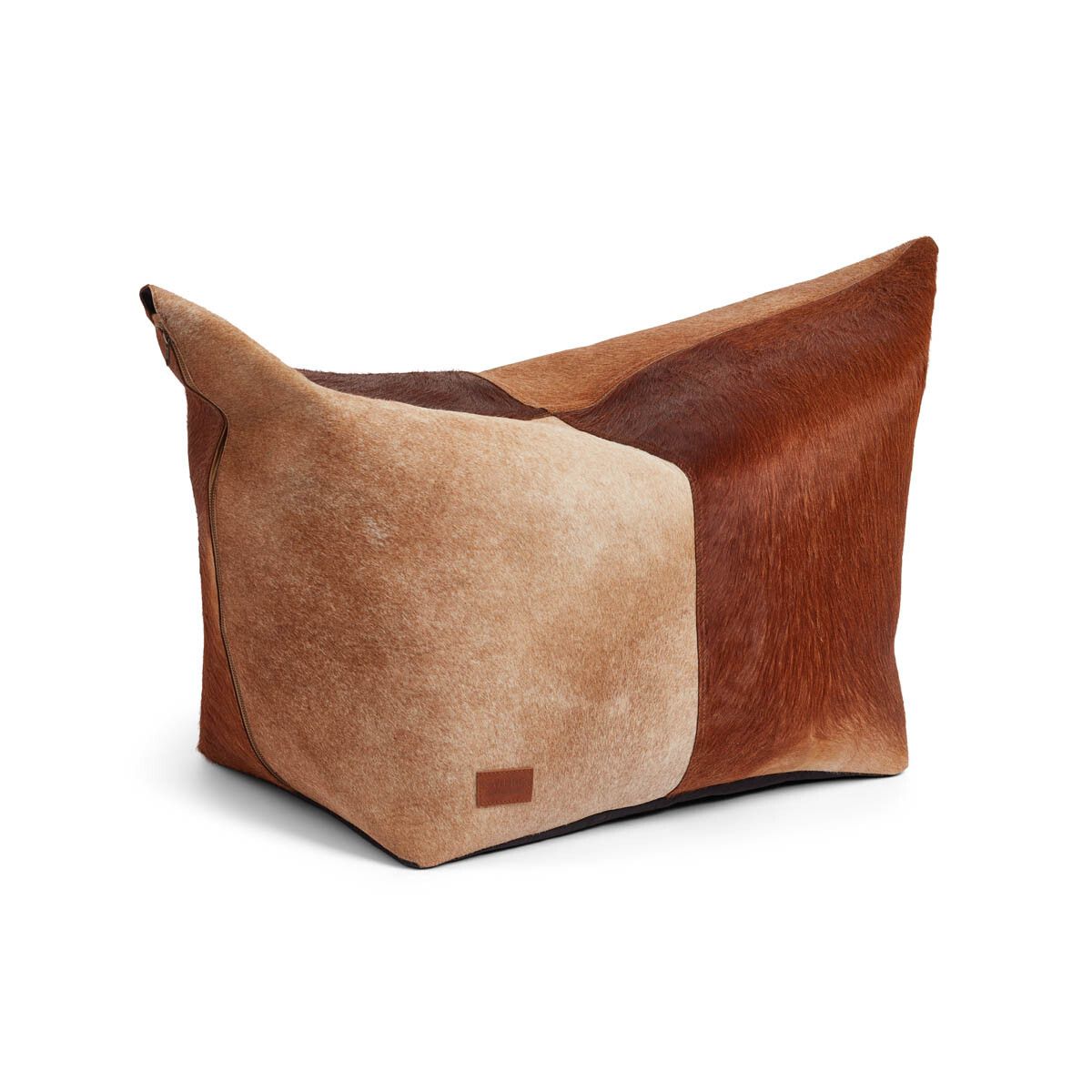 Hocker | Argentina | Hochwertiges Kalbsleder Poufs | Lammfellhaus.at