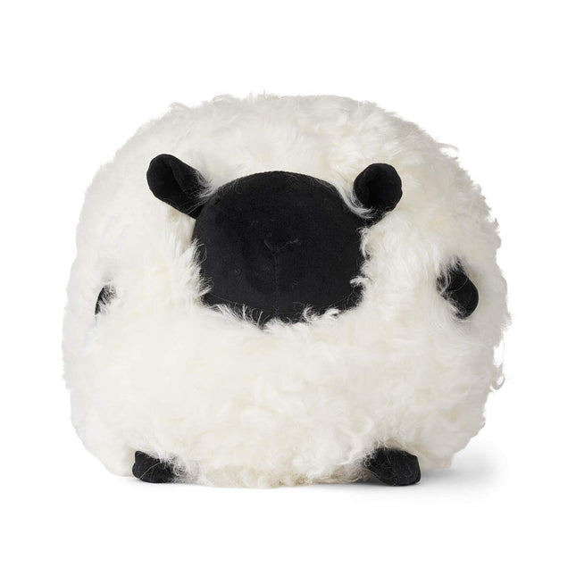 Cute Sheep | Kurzhaar | Neuseeland | Rundes Fellkissen | D28 cm