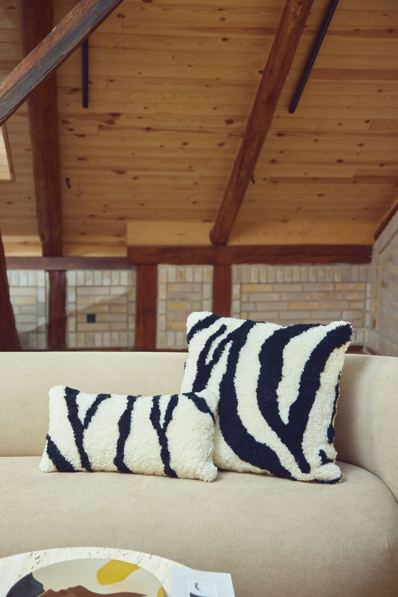 PATTERN COLLECTION | Fellkissen | Kurzhaar | Neuseeland | 60x60 cm Fellkissen | Lammfellhaus.at