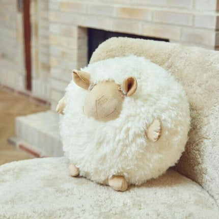 Cute Sheep | Kurzhaar | Neuseeland | D34 cm Beige/Weiß