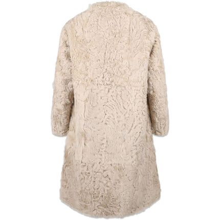 Sofia Jacke | Kalgan Lammfell Beige