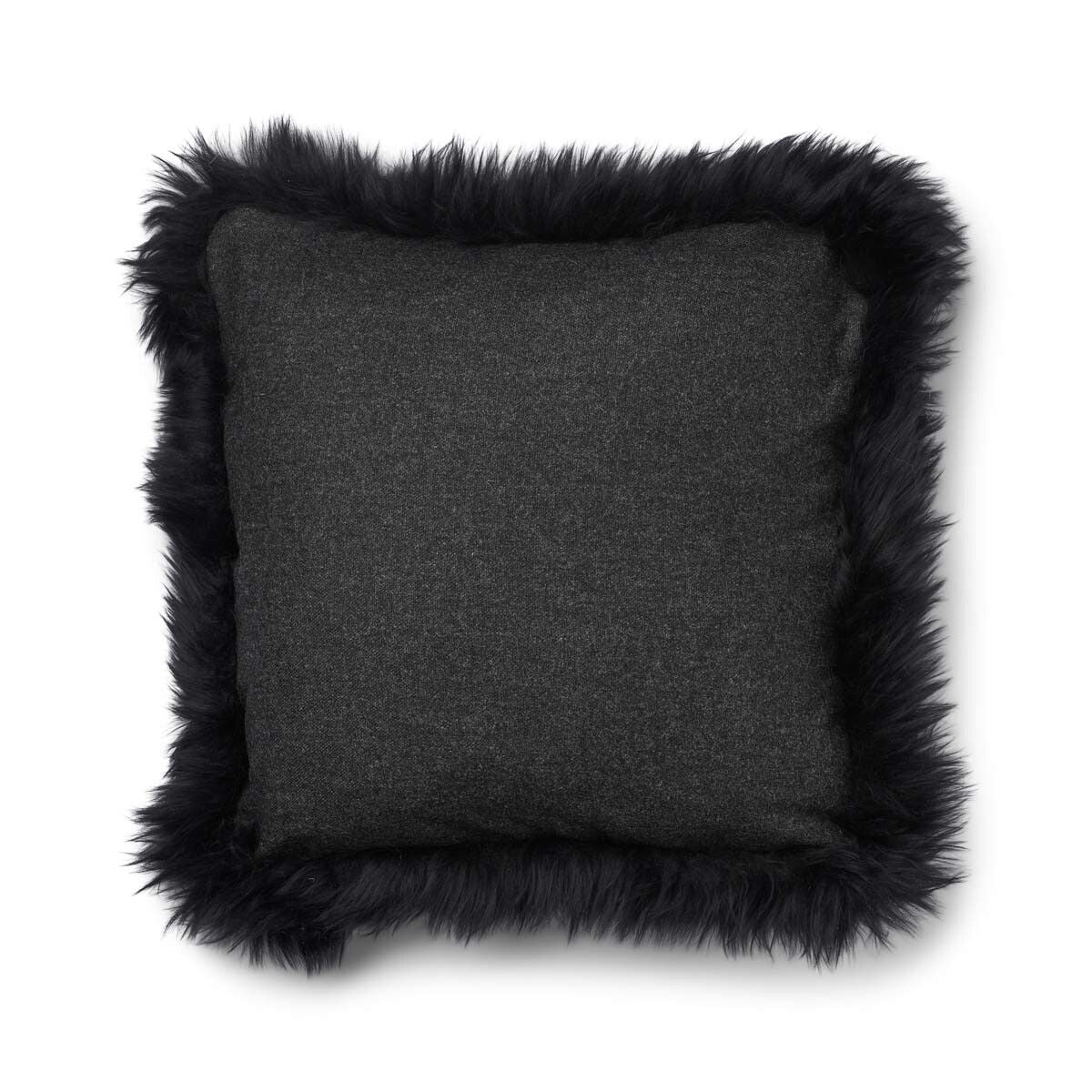 Wollkissen | 100% Wolle | Fellborte | 52x52 cm | 34x52 cm Fellkissen | Lammfellhaus.at