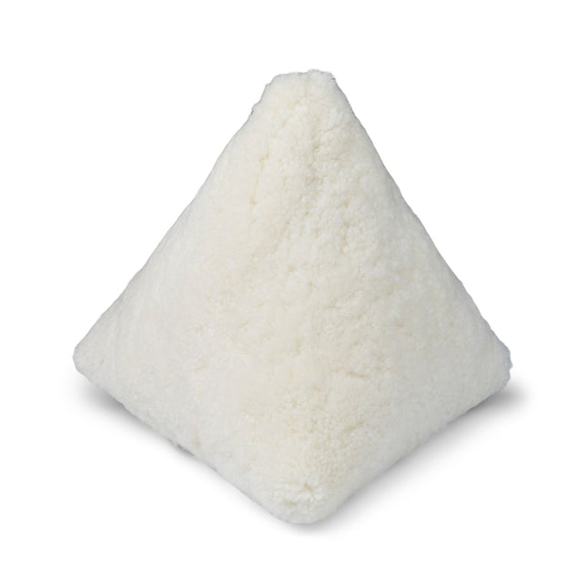 Hematite Lammfellkissen | Kurzhaar | Neuseeland | 35x35x35 cm