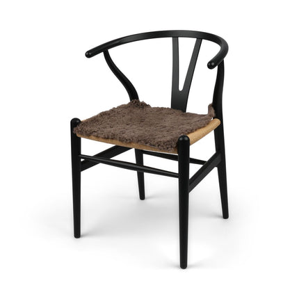 Stuhlauflage | Kurzhaar | Neuseeland | 40x40 cm Pilz