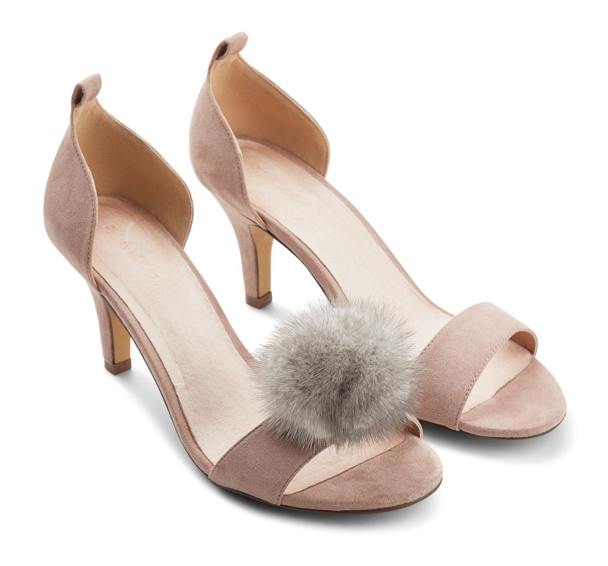 Pompon Schuhclip | Nerz Fellschuhe | Lammfellhaus.at