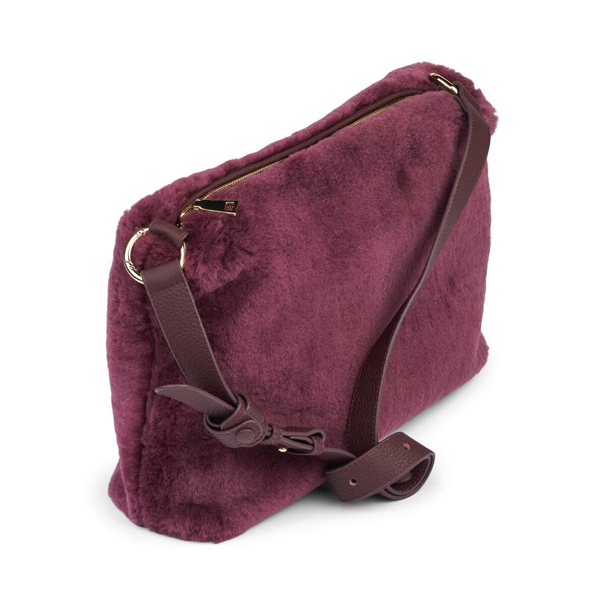 Olivia Maxi Tasche | Neuseeland Lammwolle Taschen | Lammfellhaus.at