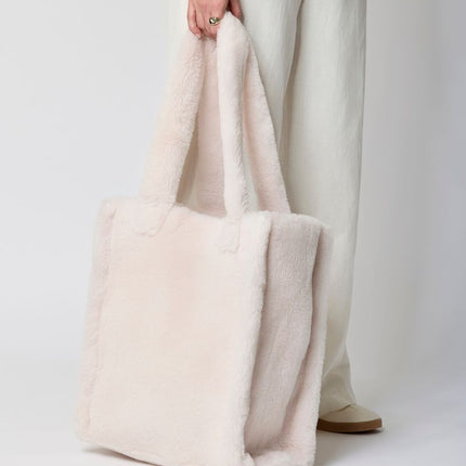 Maxi Glory Shopper | Neuseeland | Lammwolle Weiß