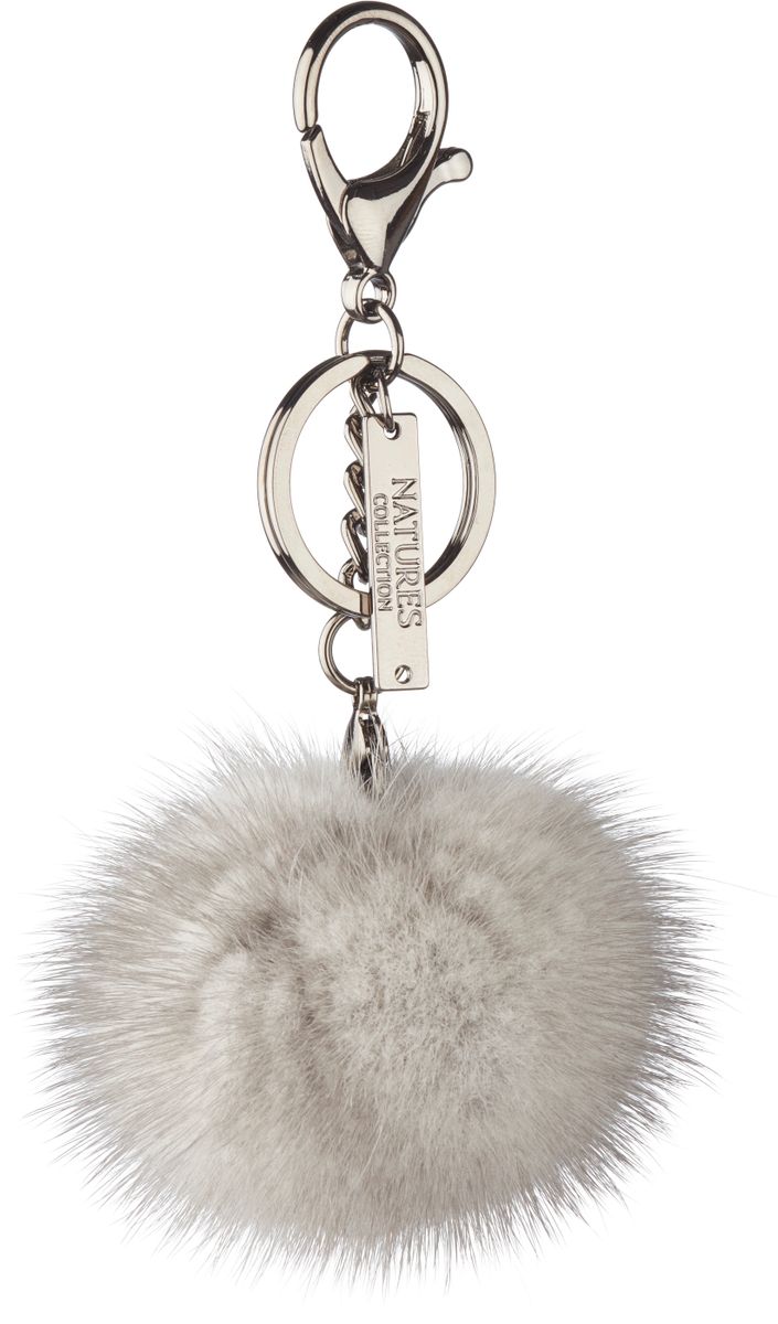 Pompon Schlüsselanhänger | Nerz Modeaccessoire | Lammfellhaus.at
