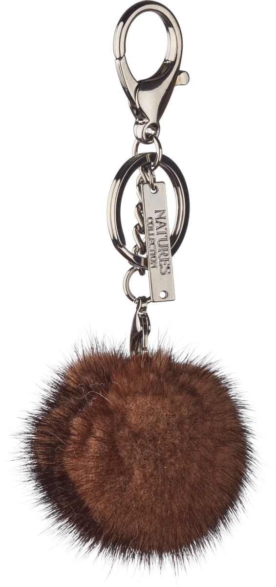 Pompon Schlüsselanhänger | Nerz Modeaccessoire | Lammfellhaus.at