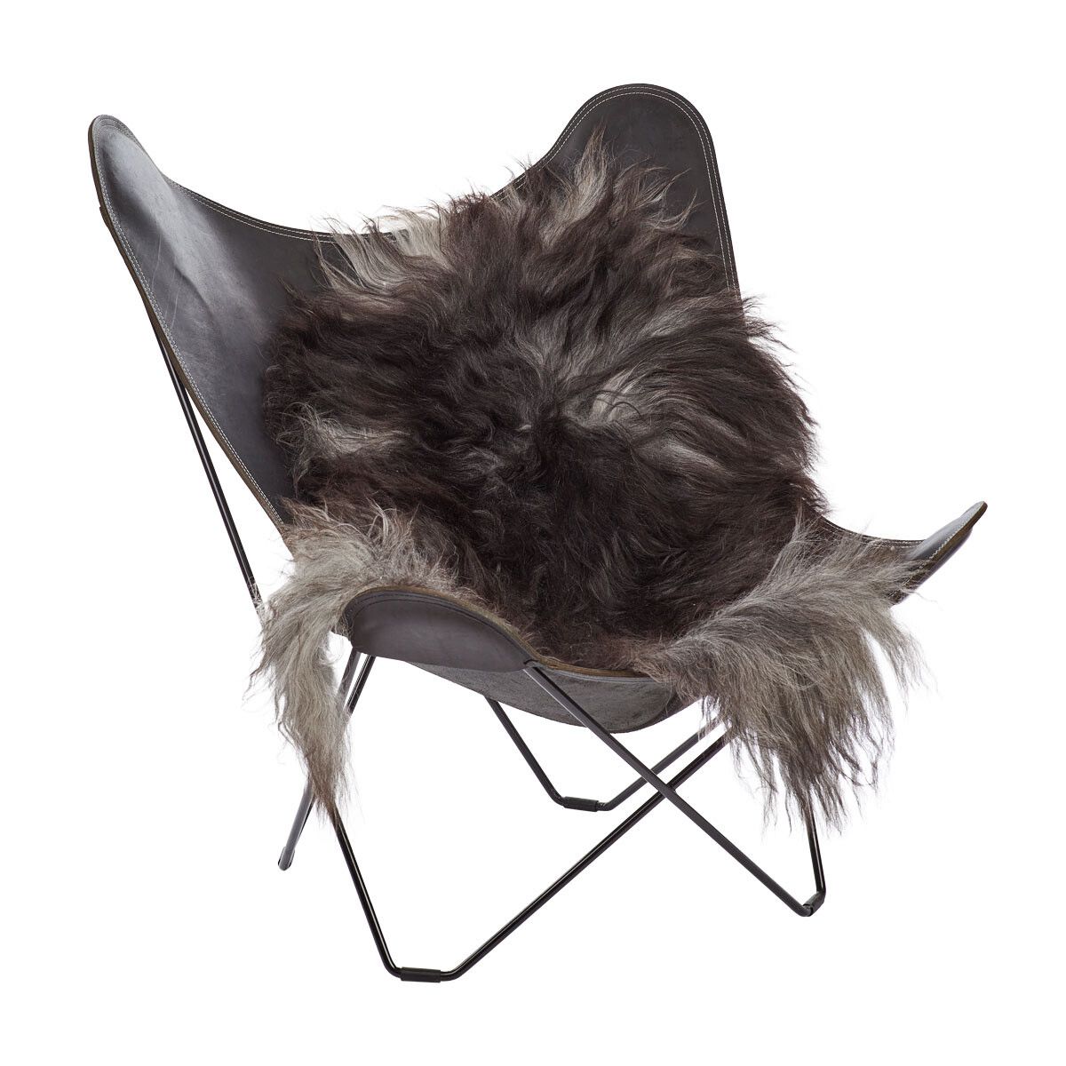 Lammfell Premium | Langhaar | Island | 120+x60 cm Lammfelle | Lammfellhaus.at
