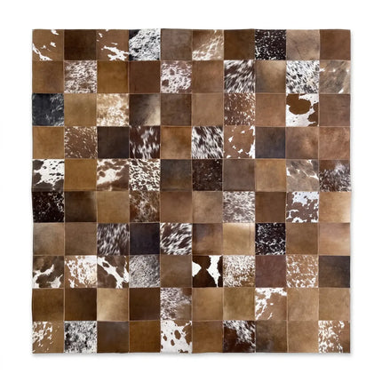 Kuhfell Design Teppich | Brasilien | 200x200 cm