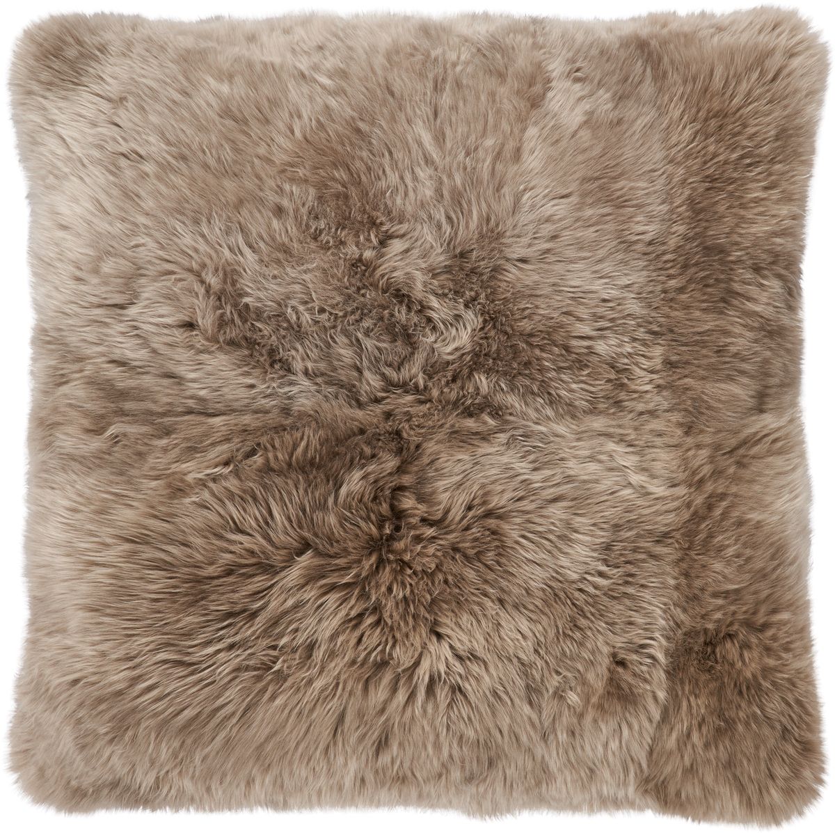 Lammfell Sitzsack | Langhaar | Neuseeland | Einseitig | 90x90 cm Fellkissen | Lammfellhaus.at