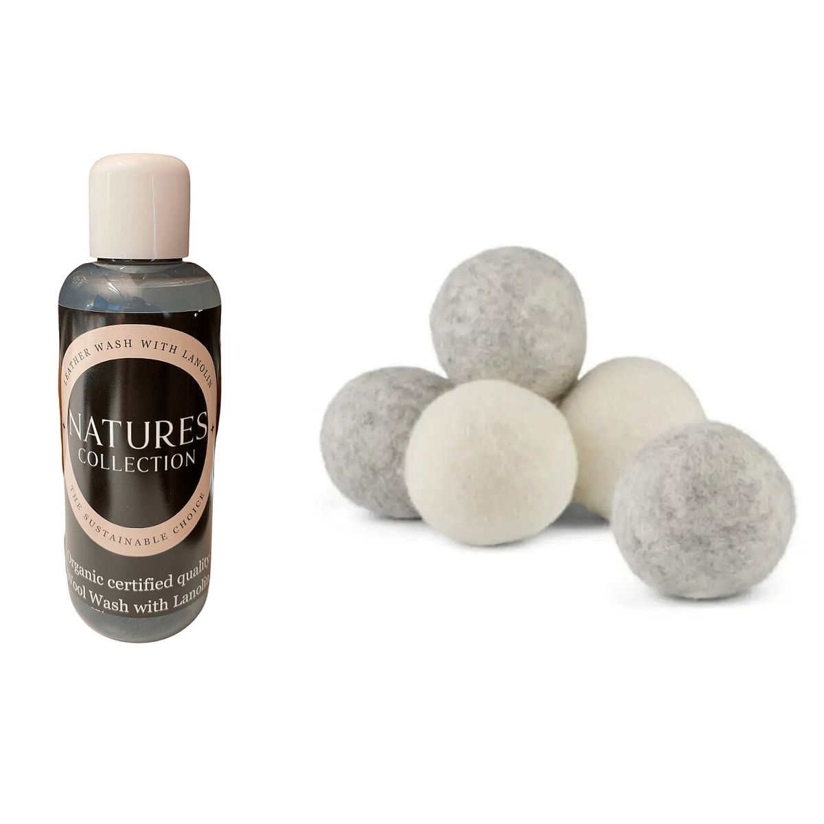 Pflege für Leder & Wolle | Mit Lanolin & Wolltrocknerbällchen