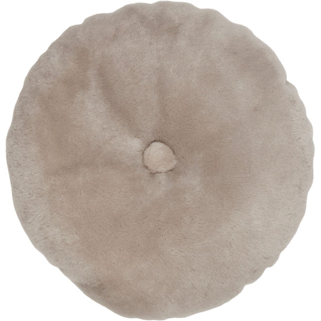 Lammfellkissen | Neuseeland | Mokassin | D45 cm