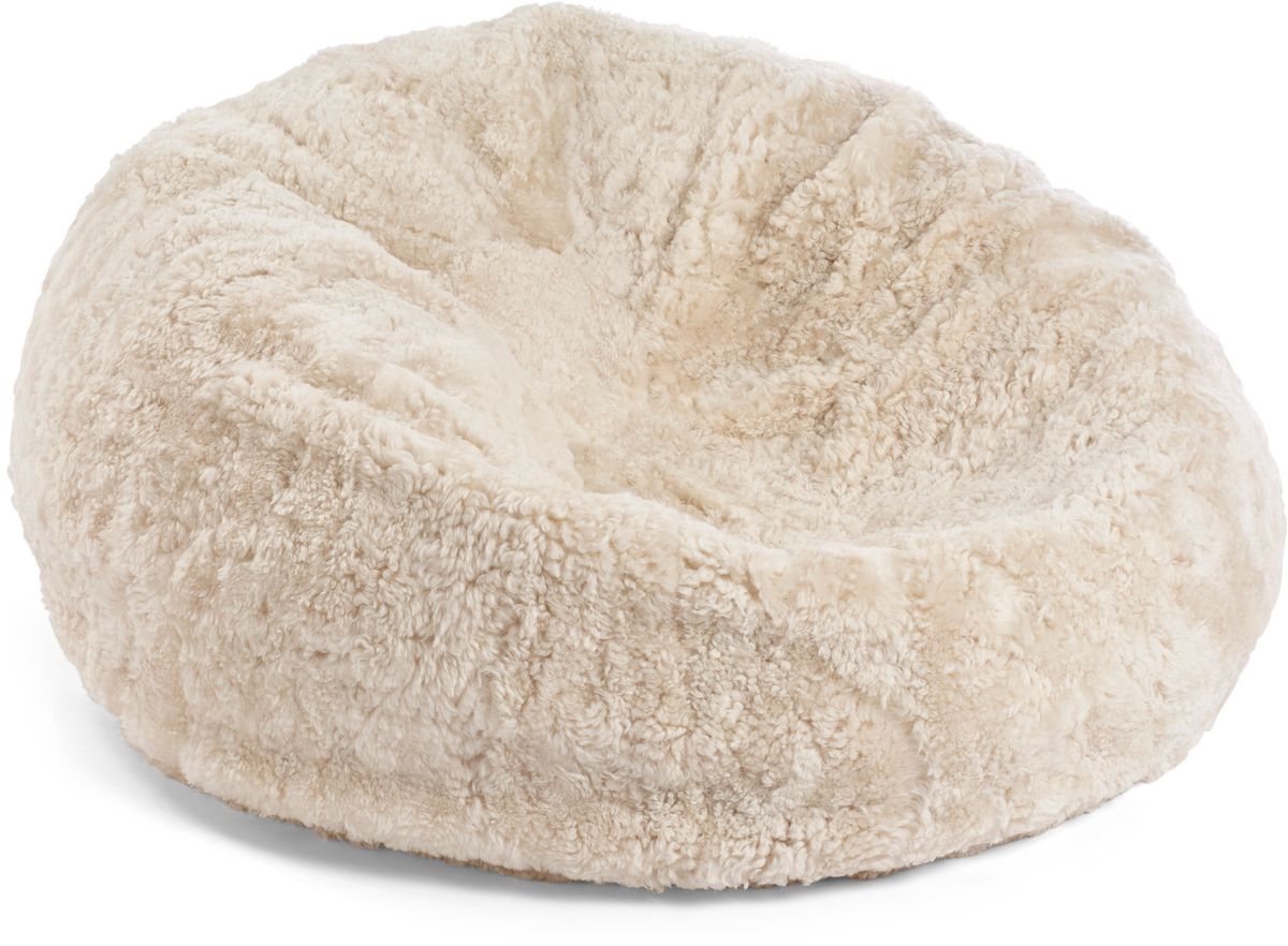 Lammfell Sitzsack | Kurzhaar | Neuseeland | 73x74 cm | 92x93 cm Sitzsäcke | Lammfellhaus.at