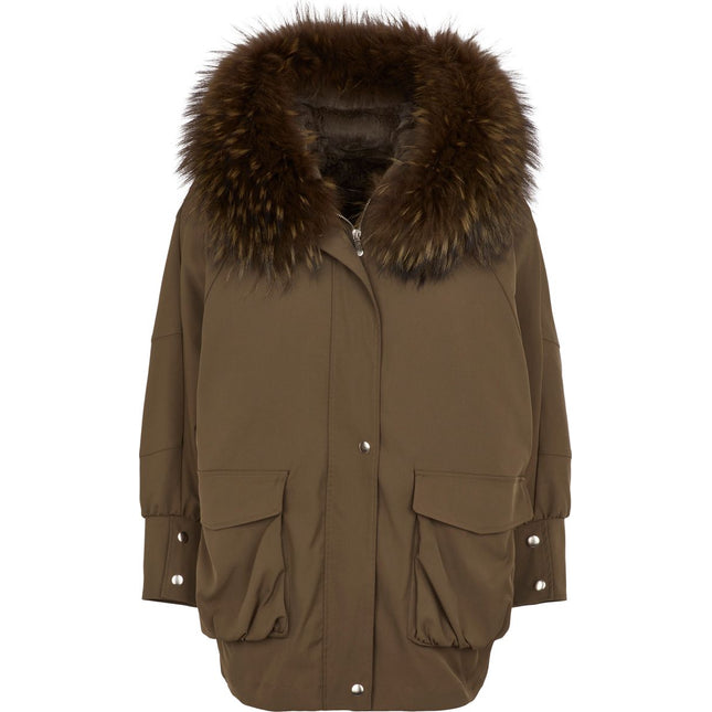 Augusta Jacke | Waschbär, Kaninchen