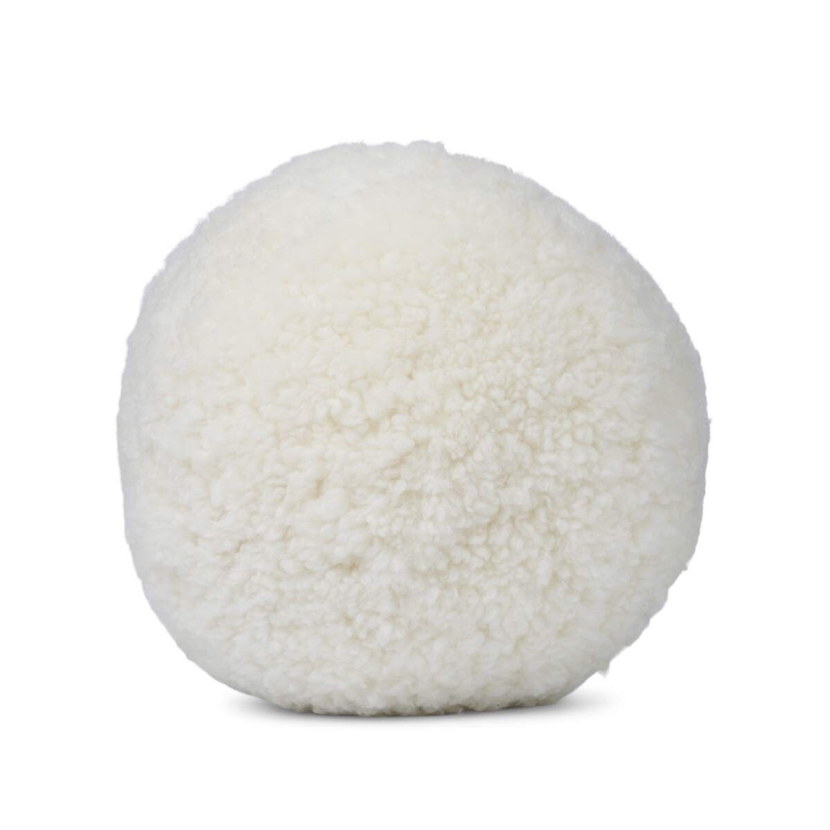 Angelite Kissenball | Kurzhaar | Neuseeland | D25/30/35 cm Fellkissen | Lammfellhaus.at