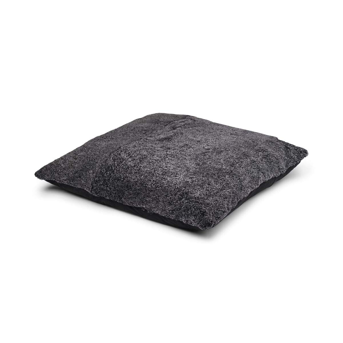 Lammfell Sitzsack | Kurzhaar | Neuseeland | Einseitig | 90x90 cm Fellkissen | Lammfellhaus.at