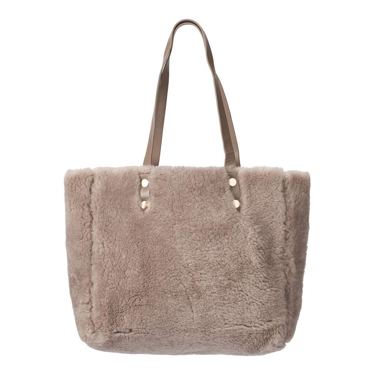 Aya Tasche | Lammwolle Stucco Sand