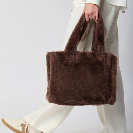 Mini Glory Shopper | Neuseeland | Lammwolle Blau/Grau