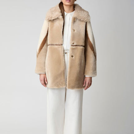 Anika Jacke | Doubleface Beige/Brun