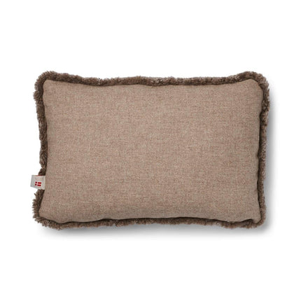Lammfellkissen | Kurzhaar | Neuseeland | 100% Wolle | 52x52 cm | 34x52 cm Beige/Taupe