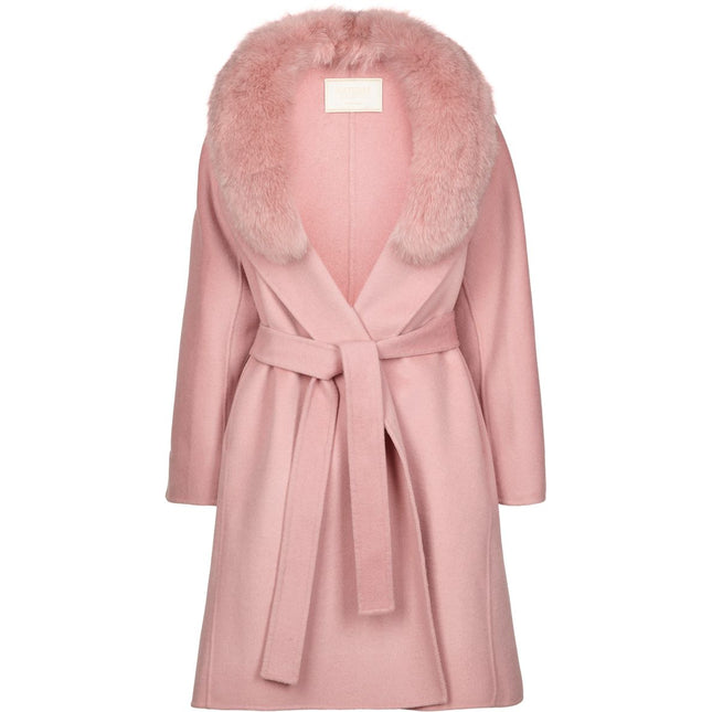 Valerie Mantel | Fuchs, Wolle Rosa