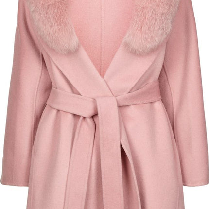 Valerie Mantel | Fuchs, Wolle Rosa