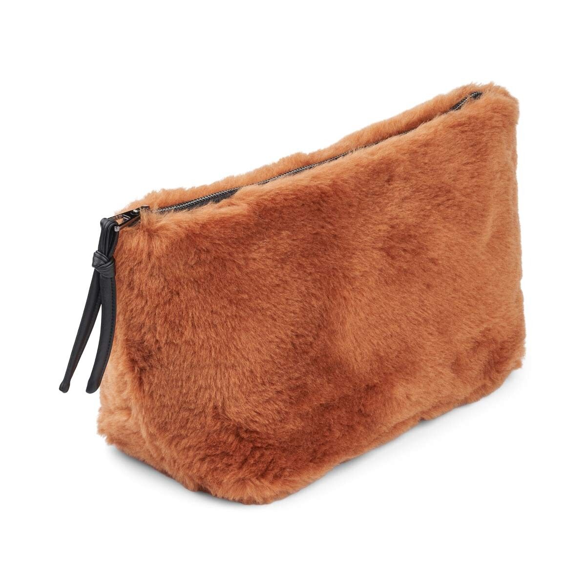Maxi Havanna Clutch | Neuseeland | Lammwolle Taschen | Lammfellhaus.at