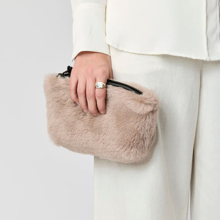 Nelly Clutch | Neuseeland | Lammwolle Stucco Sand