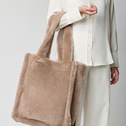Maxi Glory Shopper | Neuseeland | Lammwolle Stucco Sand