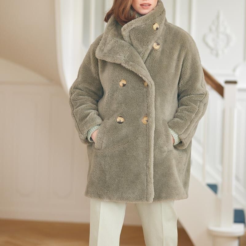 Denise Jacke | Lammwolle Jacken | Lammfellhaus.at
