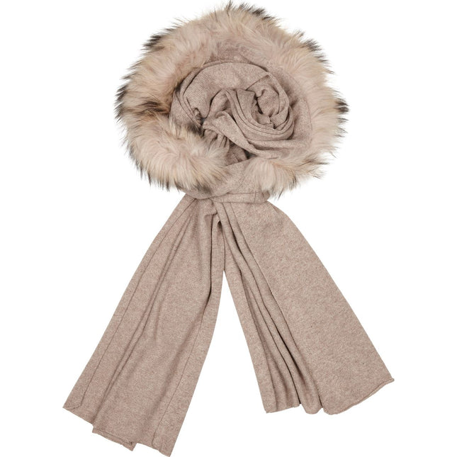 Silvia Schal | Wolle, Waschbär