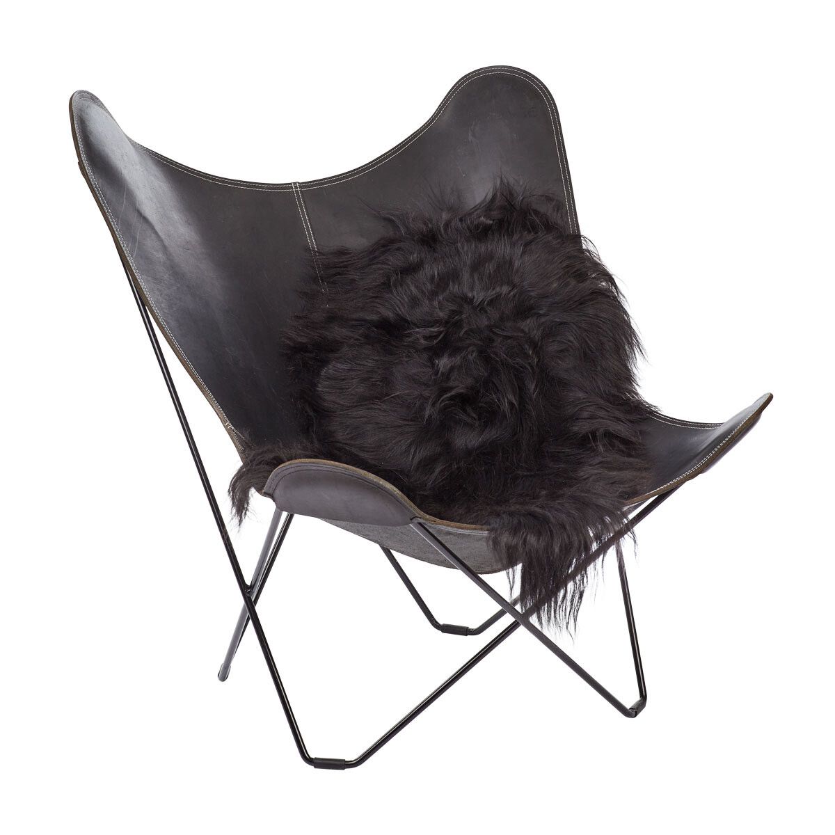 Lammfell Premium | Langhaar | Island | 120+x60 cm Lammfelle | Lammfellhaus.at