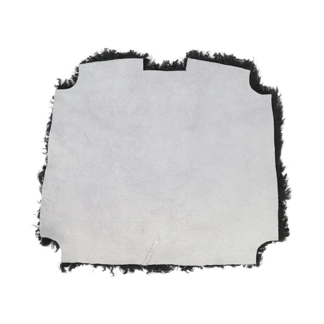 Stuhlauflage für Kinder Y-Stuhl | Kurzhaar | Neuseeland | 27x35 cm Schwarz