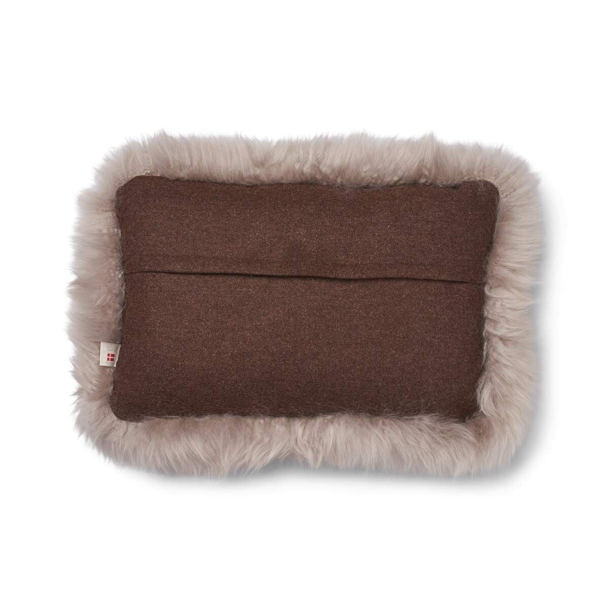 Wollkissen | 100% Wolle | Fellborte | 52x52 cm | 34x52 cm Fellkissen | Lammfellhaus.at