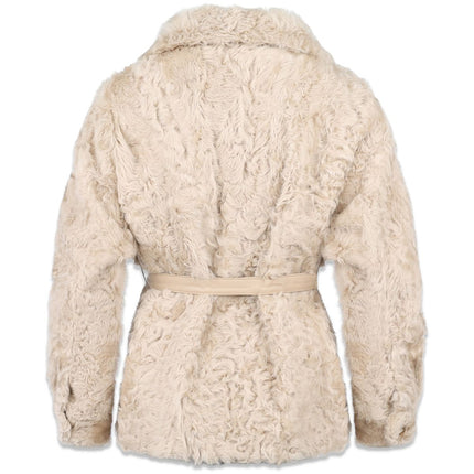 Valeria Jacke | Kalgan Lammfell Beige