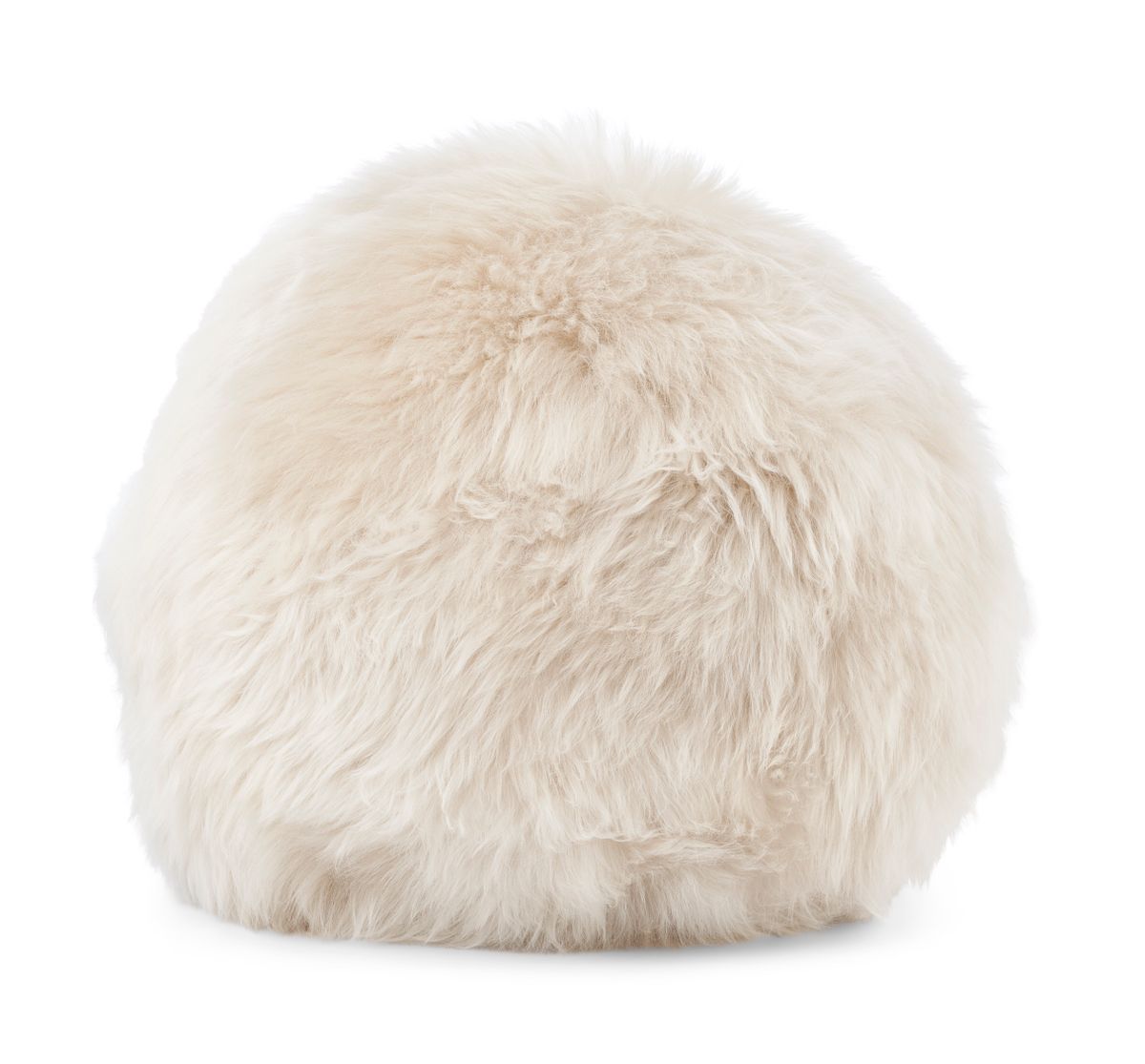 Angelite Kissenball | Langhaar | Neuseeland | D25/30/35 cm Fellkissen | Lammfellhaus.at