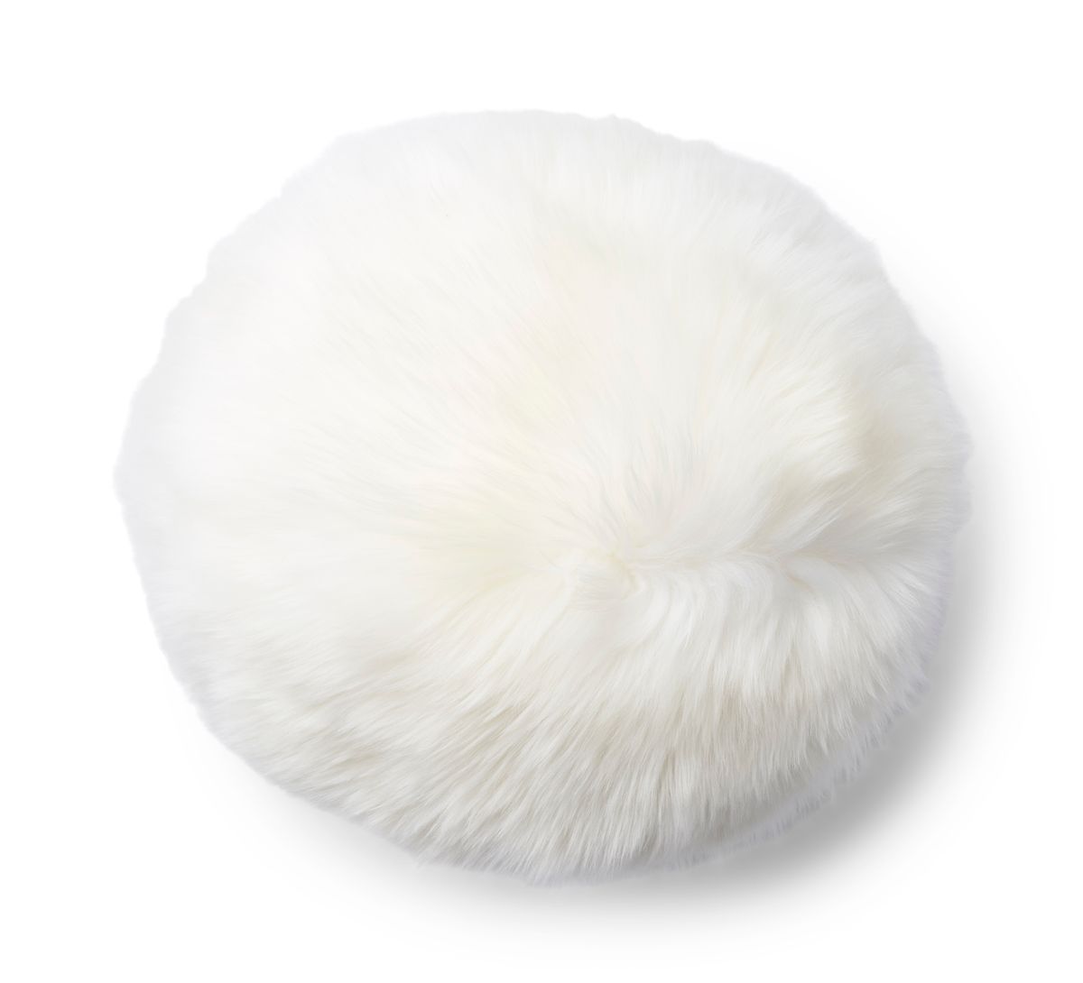 Angelite Kissenball | Langhaar | Neuseeland | D25/30/35 cm Fellkissen | Lammfellhaus.at