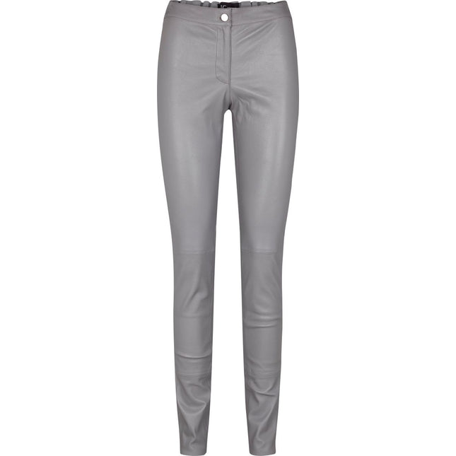 Ambra Leggings | Lammleder Hellgrau
