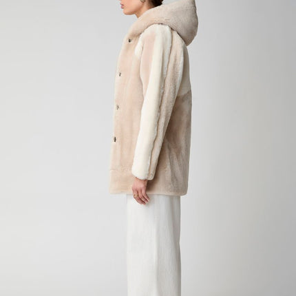 Leah Jacke | Doubleface Beige/Brun