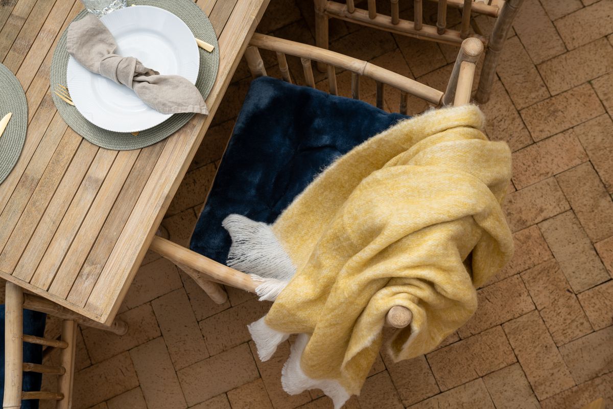 Mohairwolle Decke | 130x170 cm Decken | Lammfellhaus.at