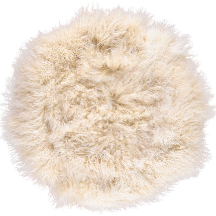 Lammfellkissen | Tibet | D38 cm | D45 cm | D62 cm Arctic Sunrise