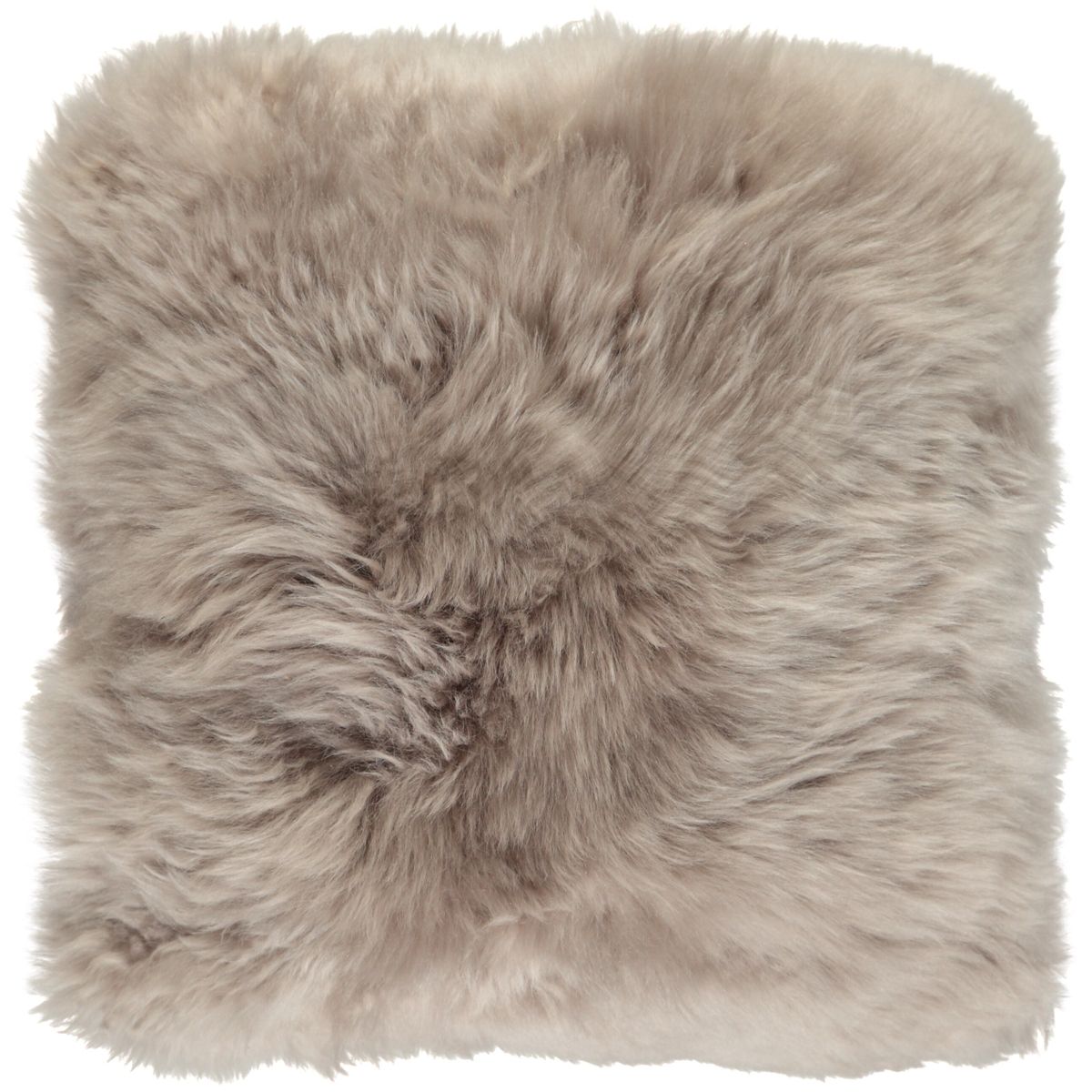 Lammfellkissen Premium | Langhaar | Neuseeland | 35x35 cm Dove